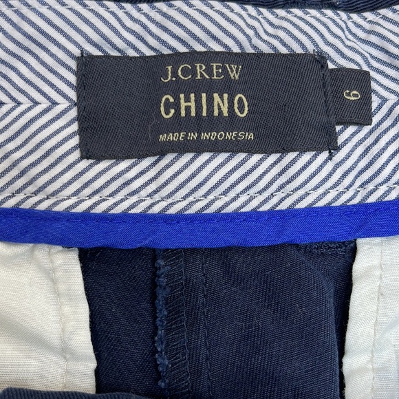 J. Crew Navy Blue Chino Size 6 - Picture 3 of 7